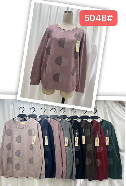 Свитер TRAN (50-54) 5048 mix (деми)