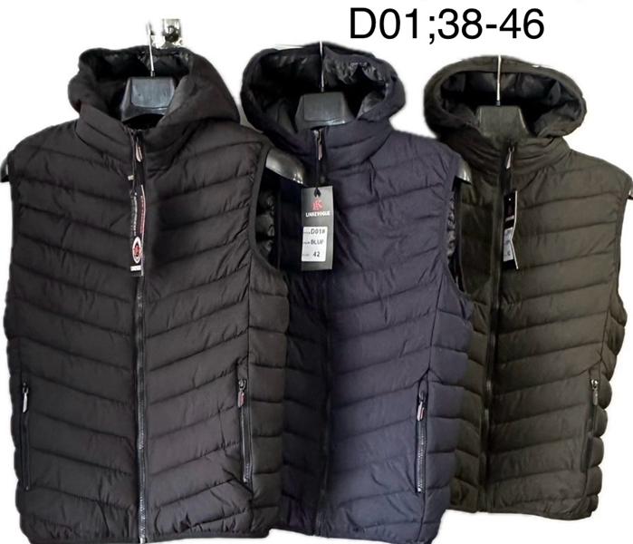 Жилетка TRAN (38-46) D01 navy (деми)