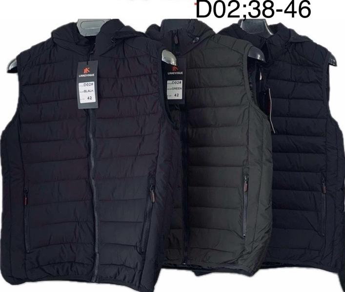 Жилетка TRAN (38-46) D02 khaki (деми)