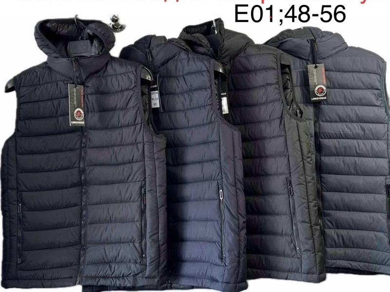 Жилетка TRAN (48-56) E01 khaki (деми)