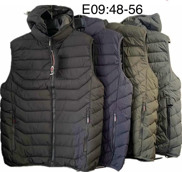 Жилетка TRAN (48-56) E09 black (деми)