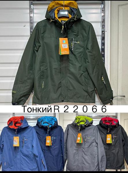 Ветровка TRAN (M-3XL) R22066 black (деми)