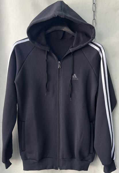 Кофта спорт TRAN (46-54) TR529 d.grey (зима)