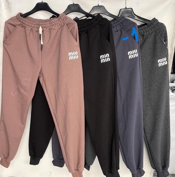 Штаны спорт TRAN (46-54) TR591-1 grey (деми)