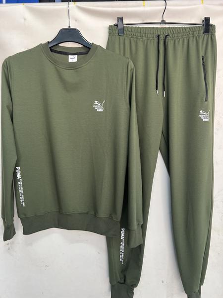 Костюм спорт TRAN (46-54) TR604 khaki (деми)