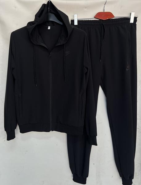 Костюм спорт TRAN (48-56) TR606 black (деми)