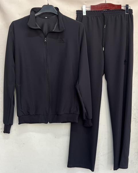 Костюм спорт TRAN (48-56) TR611 black (деми)