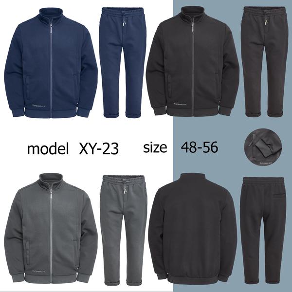 Костюм спорт TRAN (48-56) XY23 navy (деми)