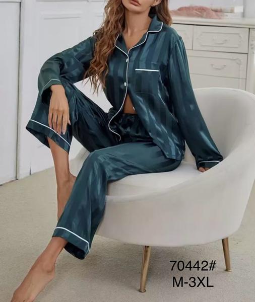 Пижама Fili Wear (M-3XL) 70442 green (деми)