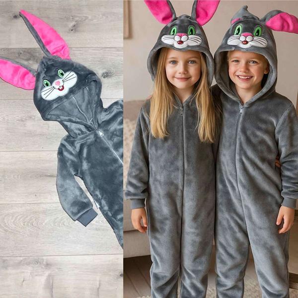 Кигуруми Baykush (28-36) B687 grey (зима)