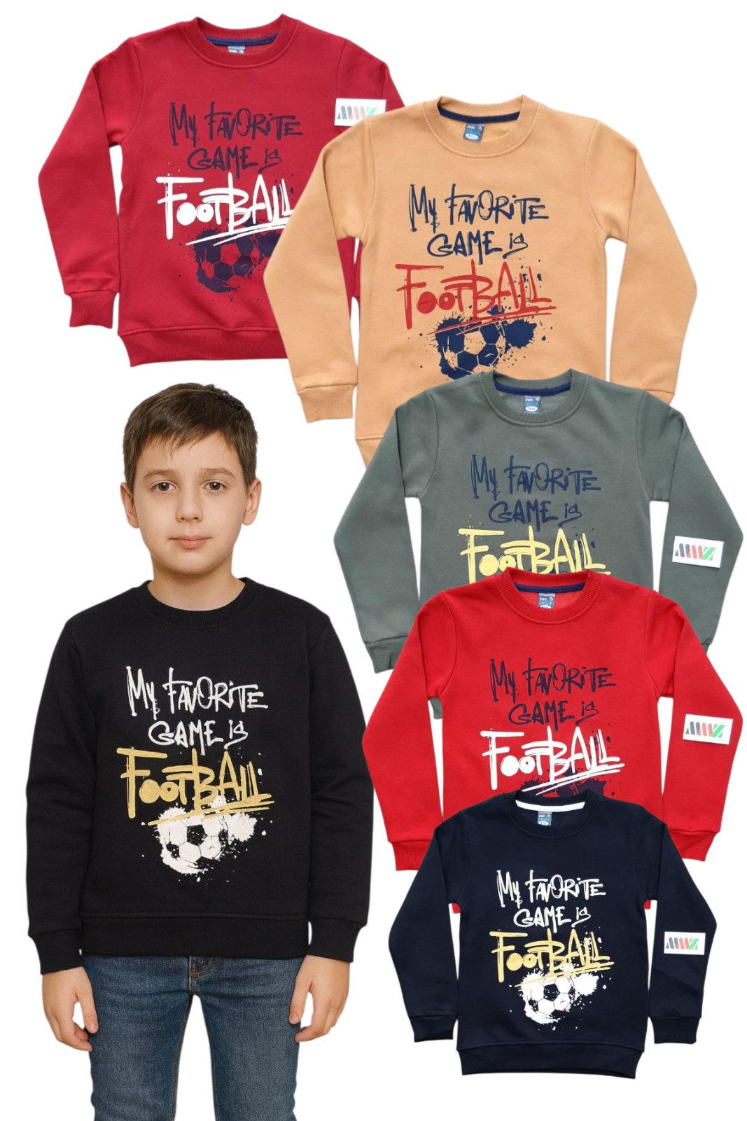 Свитер MMZ (9-12) M841 black (зима)