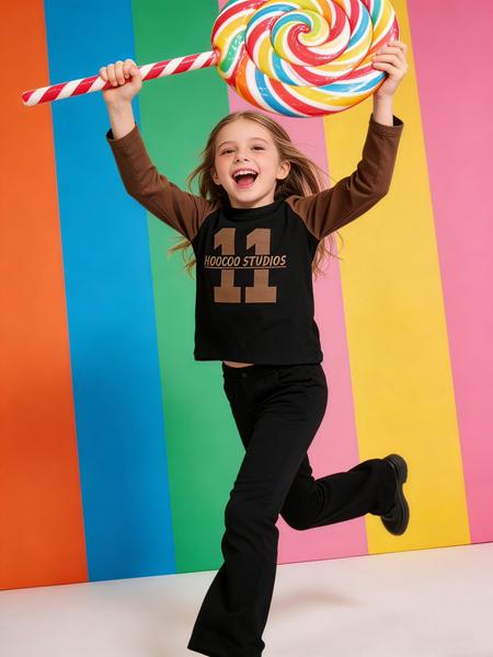 Свитер Yalisi (120-160) 5810 black (деми)