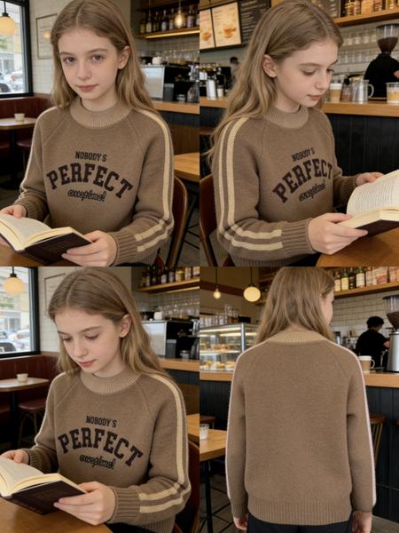 Свитер Yalisi (110-150) 836 brown (зима)