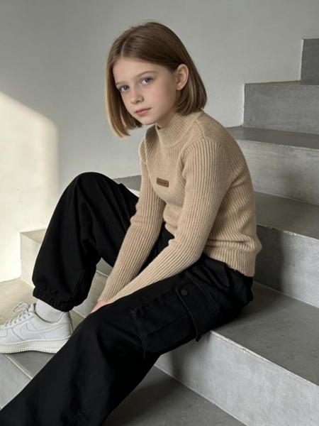 Свитер Yalisi (110-150) 838 beige (зима)