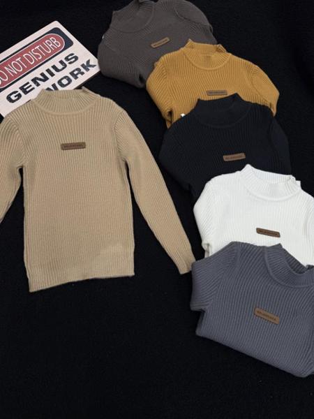 Свитер Yalisi (110-150) 838 black (зима)