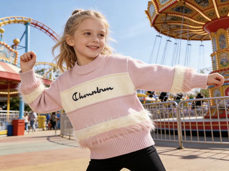 Свитер Yalisi (110-150) 860 pink (зима)