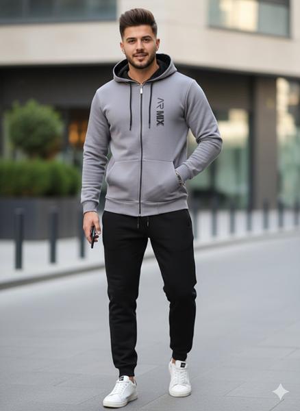 Костюм спорт Moranny (S-2XL) 5733 grey (зима)