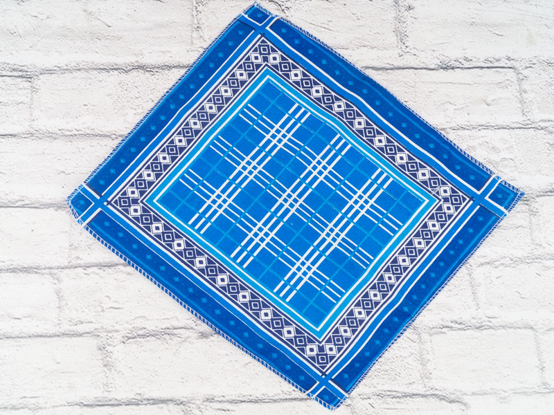 Носовой платок Shawls (31*31) P66 blue (лето)