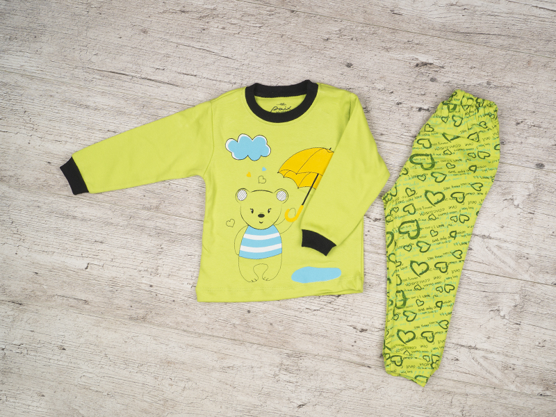 Пижама OL (2-6) 2524 green (деми)