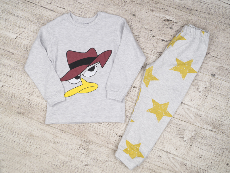 Пижама OL (2-6) 2526 grey (деми)