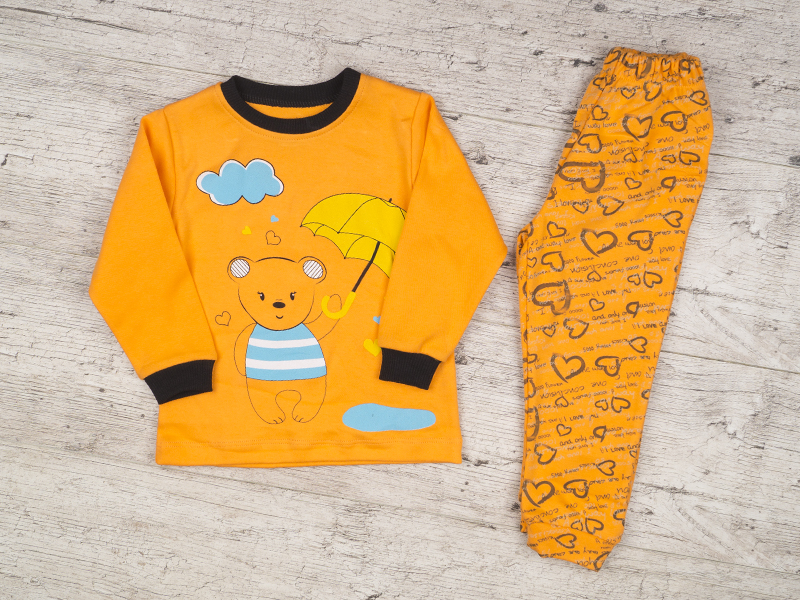 Пижама OL (2-6) 2527 orange (деми)