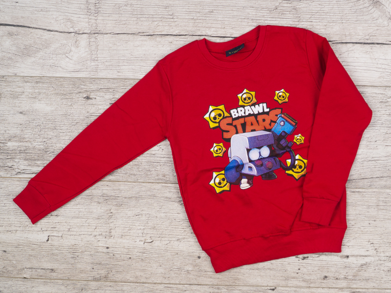 Батник OL (4-8) 0216 red (деми)