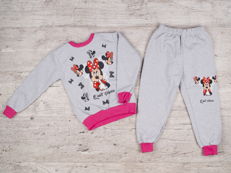 Костюм спорт OL (4-8) 0226 grey (зима)