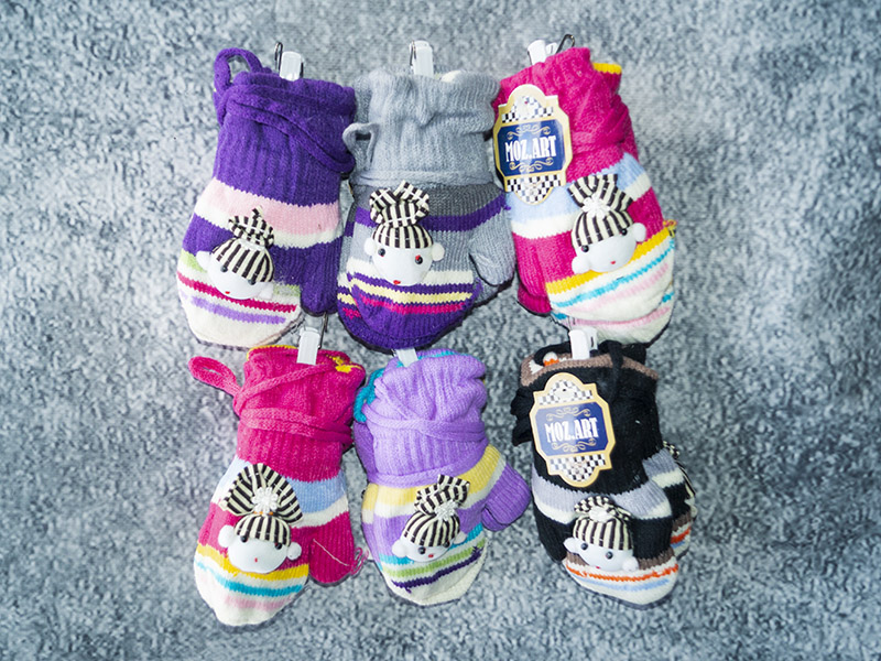 Варежки YLZL (2-4) C45 mix (зима)