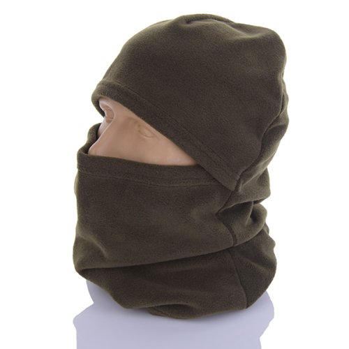 Балаклава Viola (56-60) Балаклава хакі фліс (зима) Viola Балаклава хакі фліс