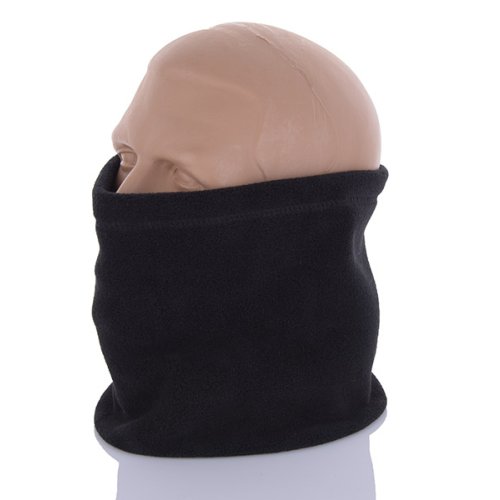 Баф Viola (one size) Баф флис 1-1 чорний (зима) Viola Баф флис 1-1 чорний