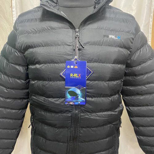 Куртка RLX (M-3XL) 165 black (деми) RLX 165 black