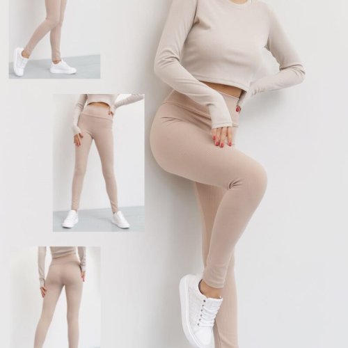 Лосины Relaxwear (S-XL) 286 beige (деми) Relaxwear 286 beige