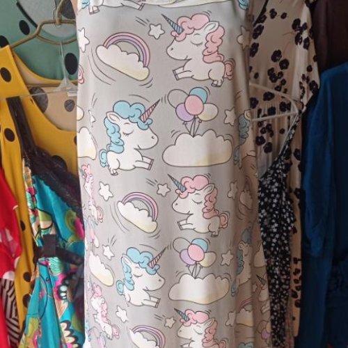 Ночнушка Diorella (S-L) D10 grey (лето) Diorella D10 grey