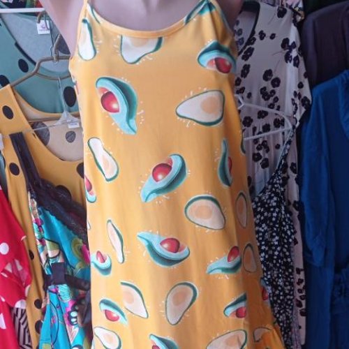 Ночнушка Diorella (S-L) D12 yellow (лето) Diorella D12 yellow