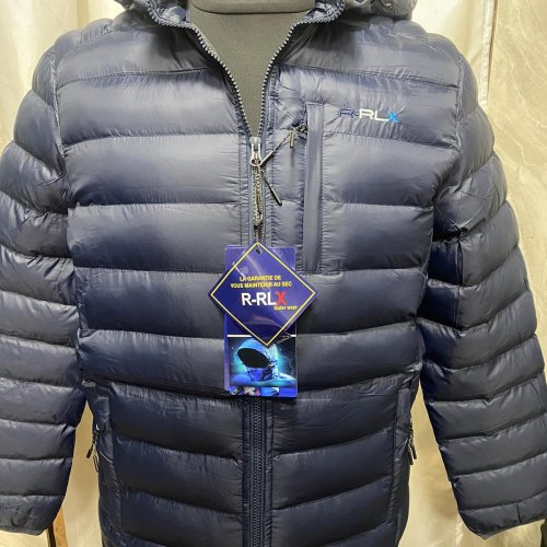 Куртка RLX (M-3XL) 166 navy (деми) RLX 166 navy