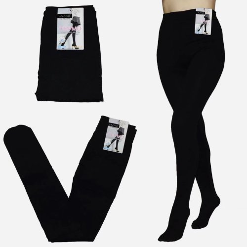 Колготы ALIA (48-56) 1840 black мех (зима) ALIA 1840 black мех