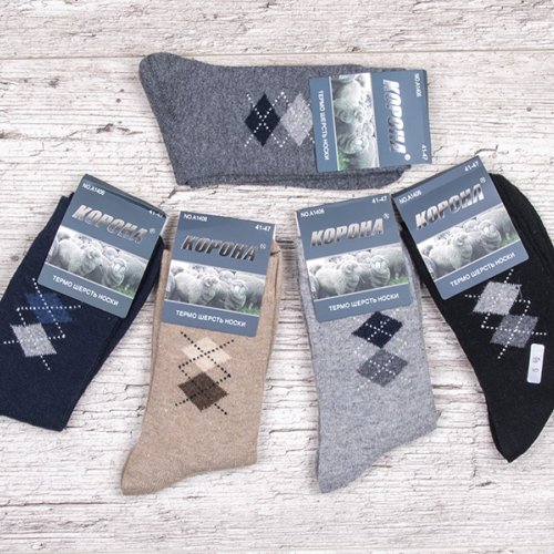 Носки Jelzin (41-47) A1406-4 mix (зима) Jelzin A1406-4 mix