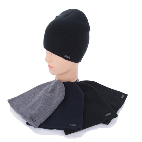 Шапка Angelica (54-58) SP001 подвійна mix (зима) Angelica SP001 подвійна mix