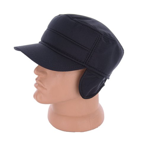 Кепка Viola (56-60) Немка плащ.фліс black (зима) Viola Немка плащ.фліс black