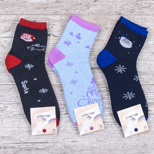 Носки Obuv OK2 (36-41) 286 (08089) mix (зима) Obuv OK2 286 (08089) mix