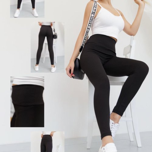 Лосины Relaxwear (S-XL) 1022 black (деми) Relaxwear 1022 black