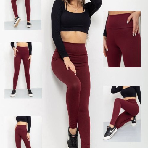 Лосины Relaxwear (S-XL) 1029 wine (деми) Relaxwear 1029 wine