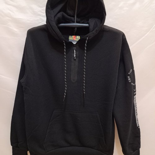 Худи Giang (M-3XL) 2307 black (зима) Giang 2307 black