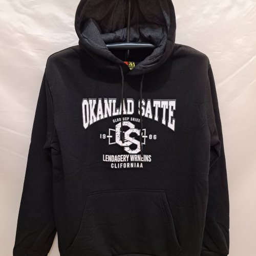 Худи Giang (M-3XL) 2313 black (зима) Giang 2313 black