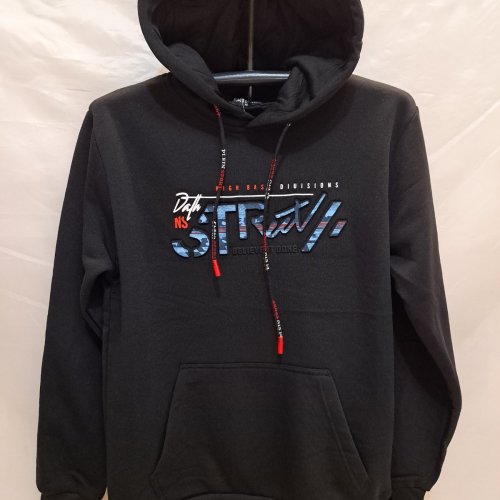 Худи Giang (M-3XL) 2316 black (зима) Giang 2316 black