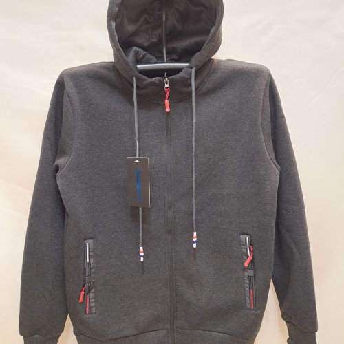 Кофта спорт Giang (M-3XL) A5252 grey (зима) Giang A5252 grey