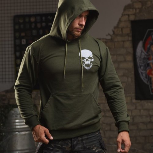 Худи Madoka (M-3XL) 420 khaki (деми) Madoka 420 khaki