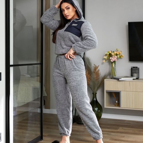 Пижама Alberk (M-XL) AL12 grey (зима) Alberk AL12 grey