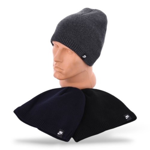 Шапка КОРОЛЕВА (56-58) 10-01M фліс mix (зима) КОРОЛЕВА 10-01M фліс mix