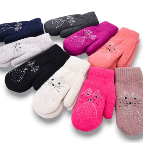 Варежки KH clothes (10-12) 5213-1 mix (зима) KH clothes 5213-1 mix